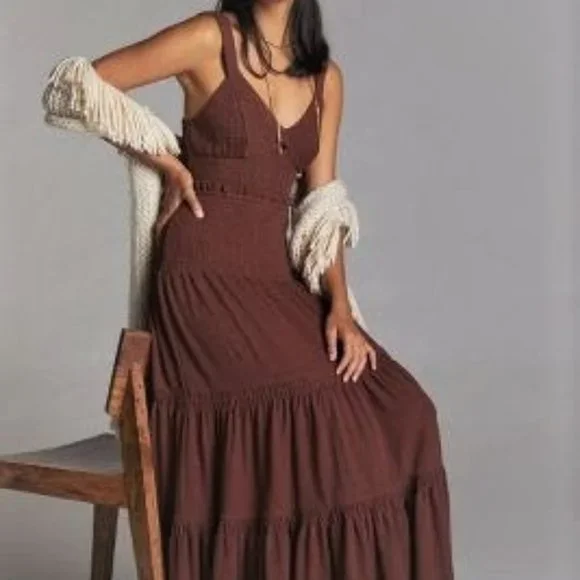 feathered maxi dress Jessica Bara Katniss Crystal Feather Maxi Dress